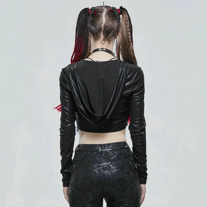 dames t-shirt lange mouw (top) DEVIL FASHION