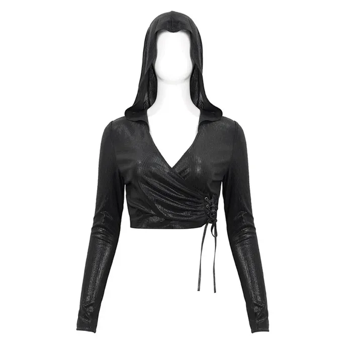 dames t-shirt lange mouw (top) DEVIL FASHION