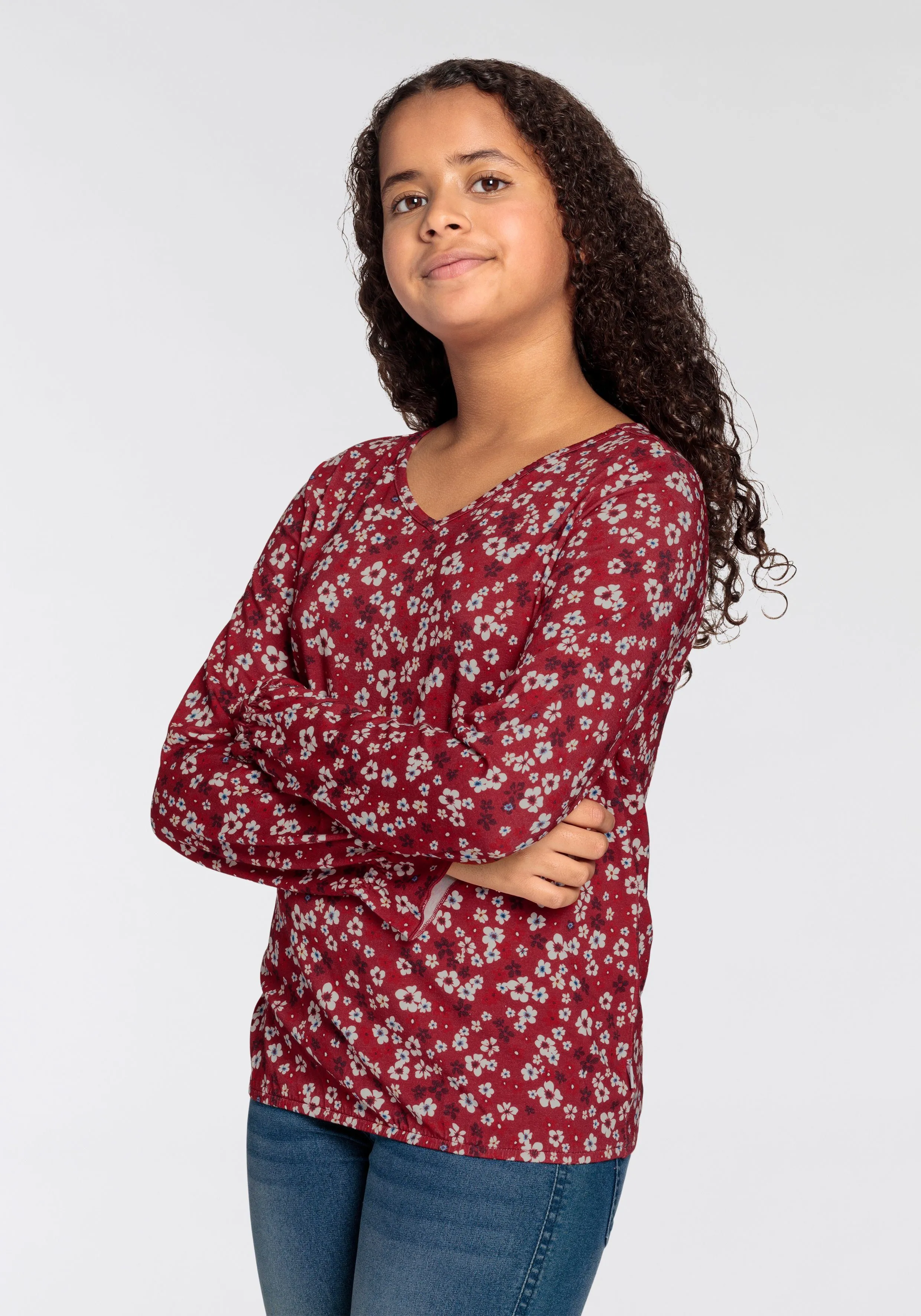 DELMAO Shirt met lange mouwen Voor meisjes