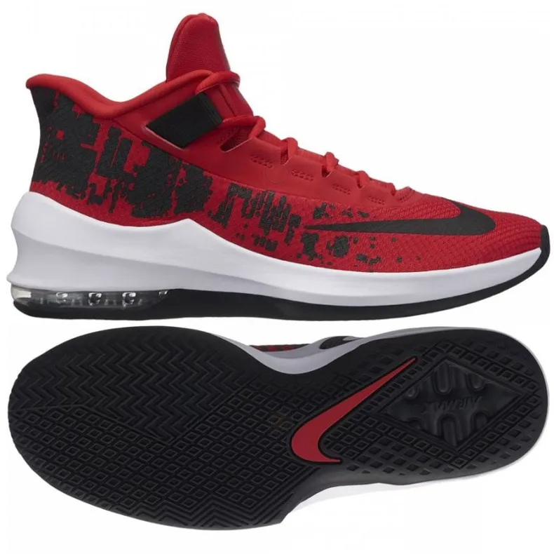 Nike Air Max Infuriate 2 basketbalschoen zwart