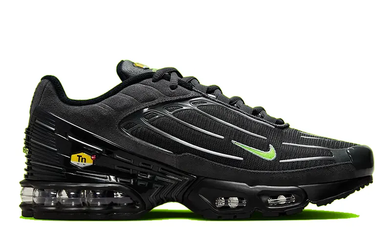 Nike Air Max Plus 3 Black Volt Sneakers