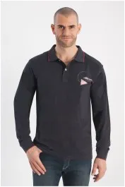 Redfield polo met lange mouwen