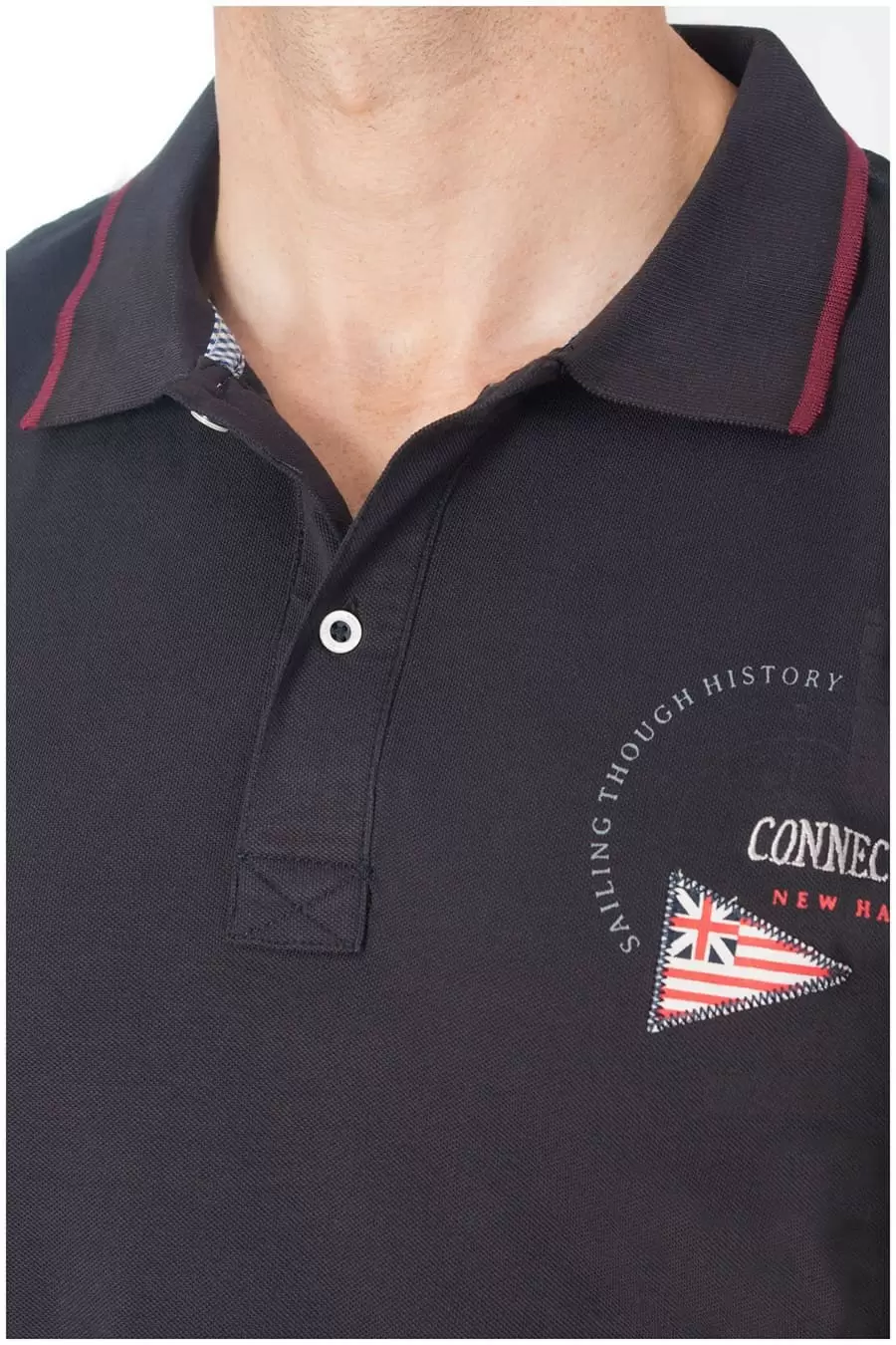 Redfield polo met lange mouwen