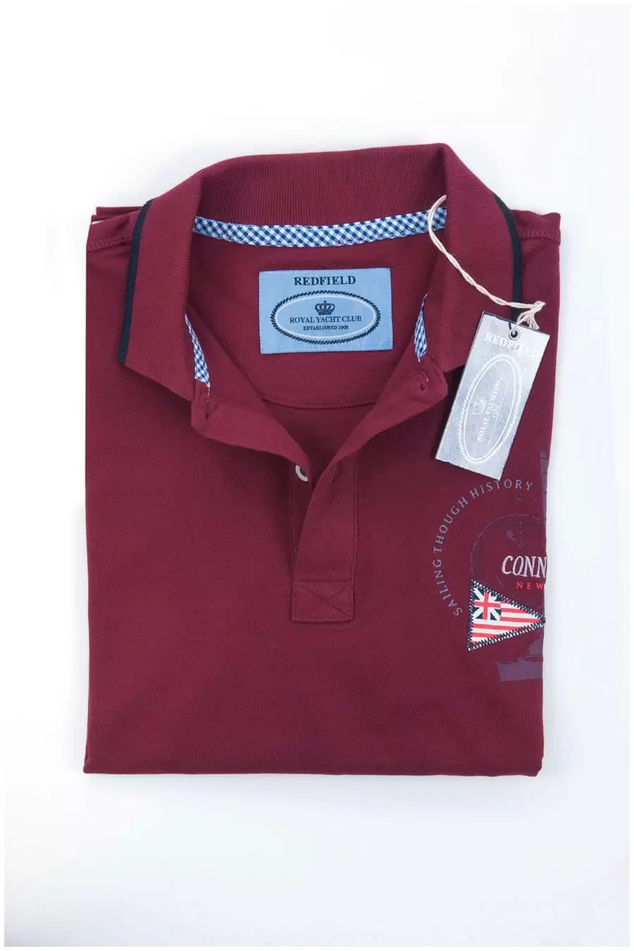 Redfield polo met lange mouwen